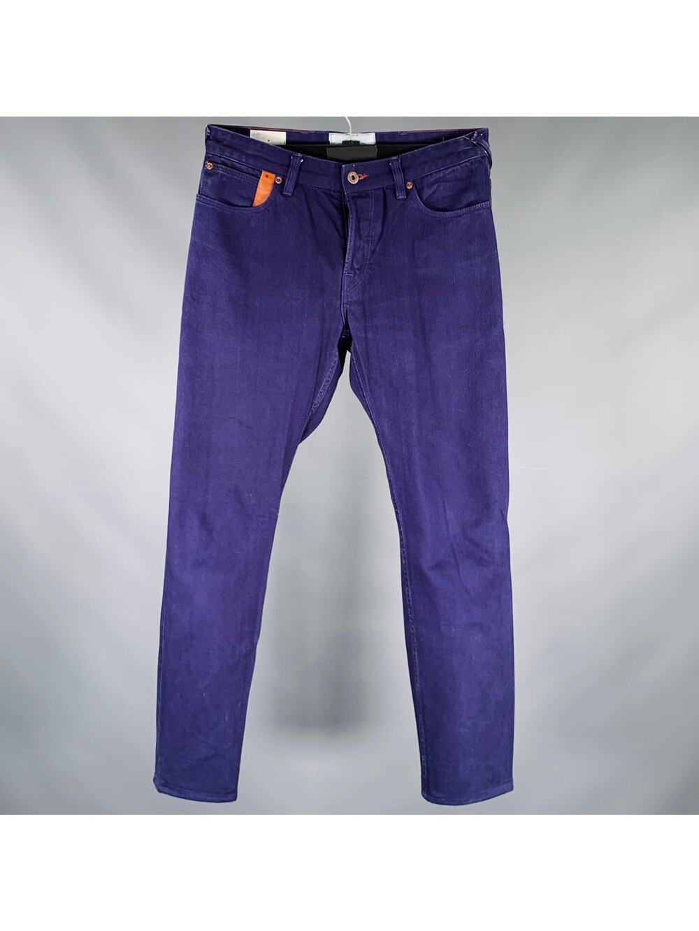 RED EAR VILLAGE INDUSTRIES by Paul Smith Size 32 Blue Cotton Denim Jeans